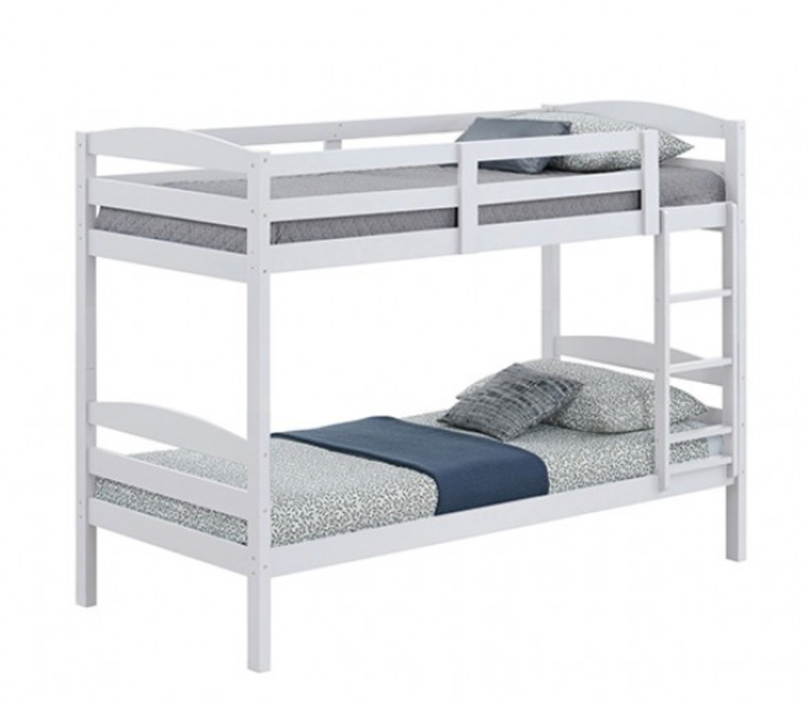 FINSBURY TWIN TWIN BUNK BED     |     FM-BK110WH-T