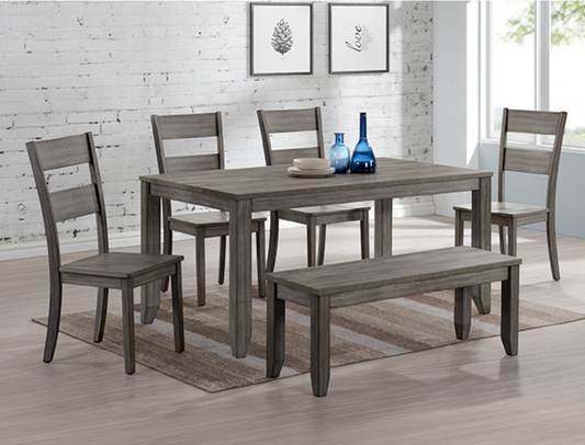 1131-6P SEAN MELAMINE DINING GROUP