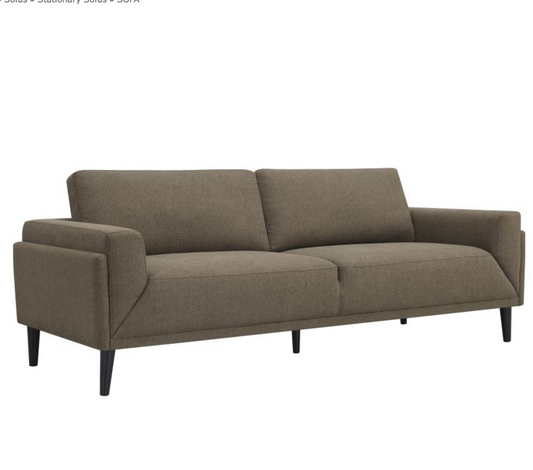 509521-	Rilynn Upholstered Track Arm Sofa Brown