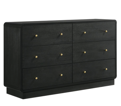 223661Q-S5- Cavelle 4-piece Queen Bedroom Set Black