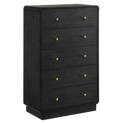 223661Q-S5- Cavelle 4-piece Queen Bedroom Set Black