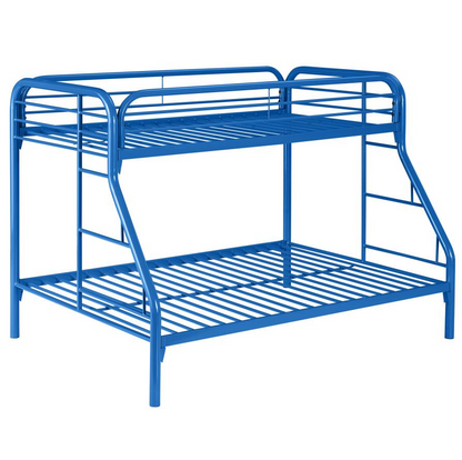 2258K -Morgan Metal Twin Over Full Bunk Bed Blac