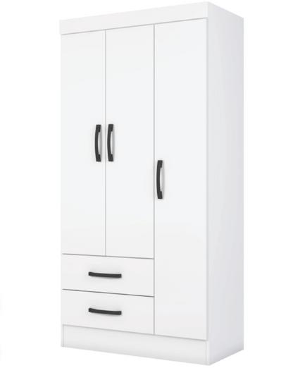 White Wardrobe Closet Chest By Casa Blanca Furniture
